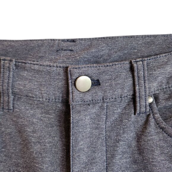 Lululemon Pants Men's 32 32x31 Blue ABC Pant Slim Tech Canvas 32" Office Commute - Picture 5 of 10
